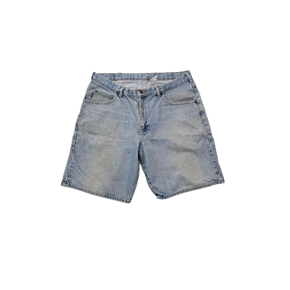 Vintage‎ Denim Riders Lee Jean Shorts Mens 42 Light Wash High Rise Dad Core 90